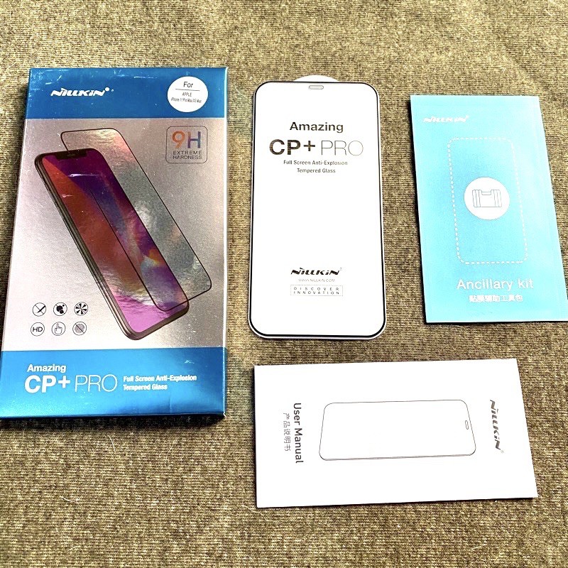 kính cường lực Nillkin 12/13/13promax cao cấp Nillkin CP+ pro full màn hình mép nhỏ