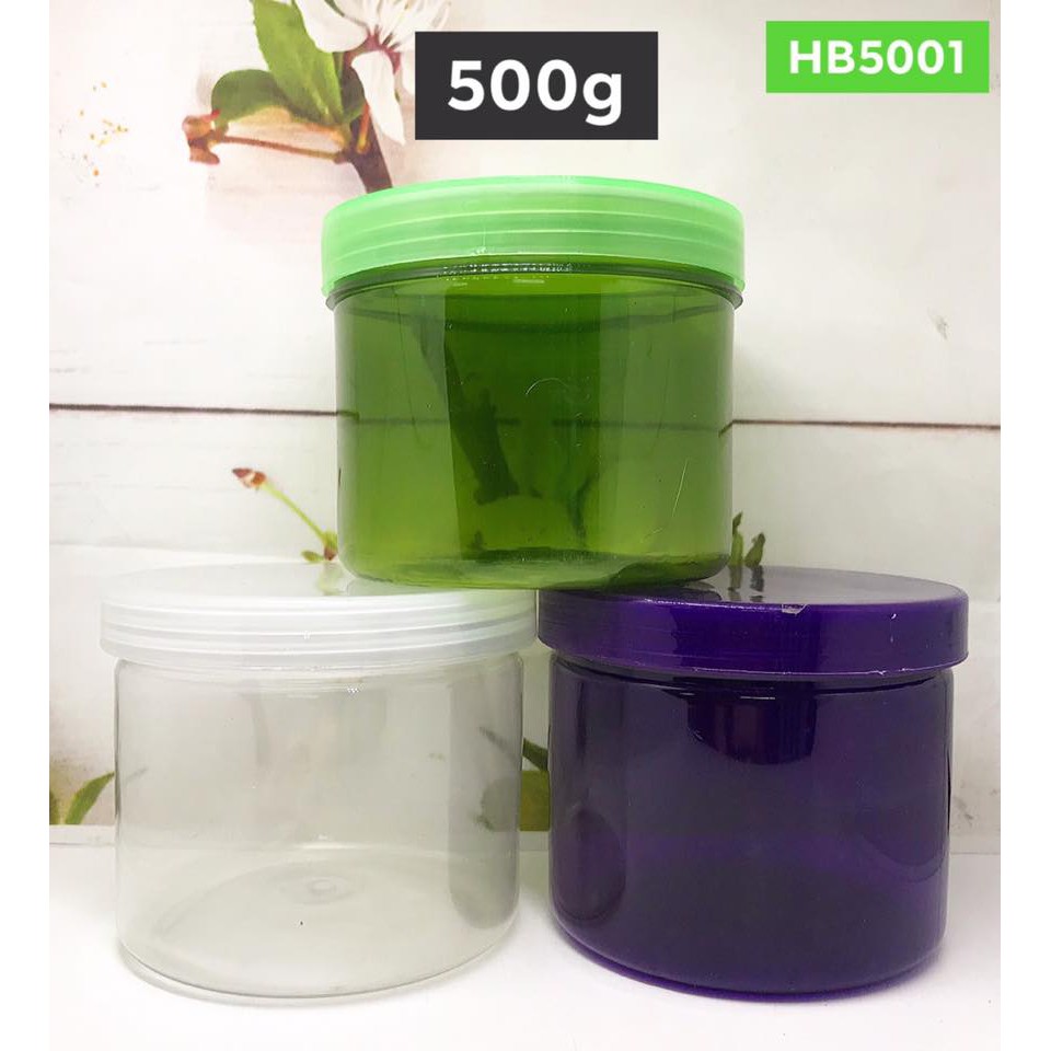 Hủ đựng kem body 500g (Combo 10 hủ)