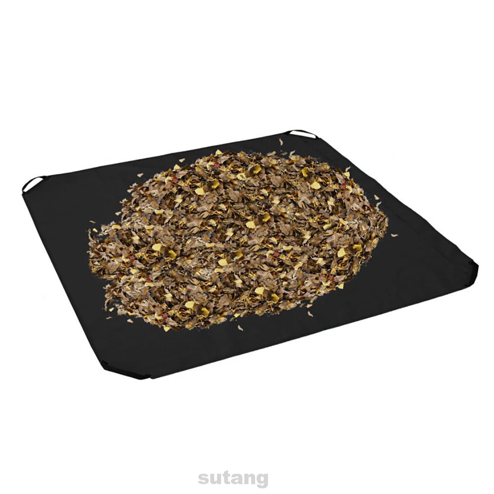 Lawn Reusable Cleaning Patio Portable Heavy Duty Grass Leaves Oxford Fabric Garden Waste Mat
