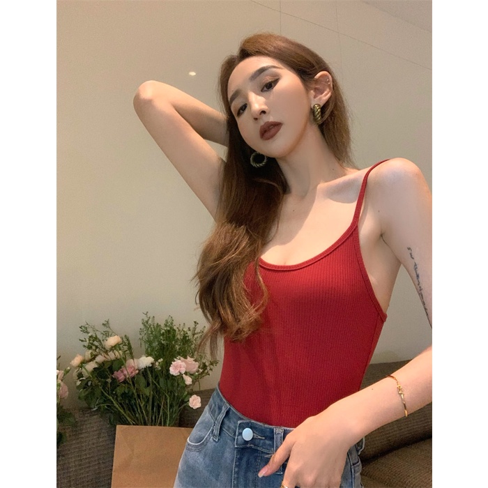 Cocory vn Áo Dây Hở Lưng Gợi Cảm Cho Nữ (6 Màu)