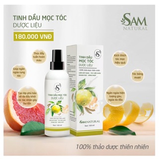 Tinh dầu mọc tóc Sam Natural