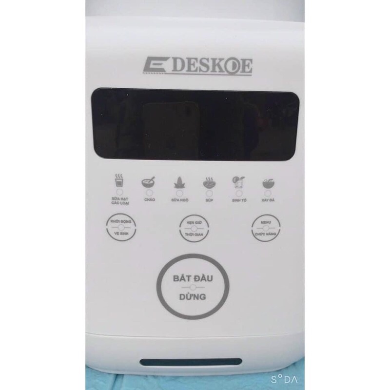 Máy Xay Nấu Sữa Hạt Đa Năng Deskoe -DKE 565 - Điều Khiển Cảm Ứng Thông Minh-HÀNG CHÍNH HÃNG -BẢO HÀNH 12 THÁNG
