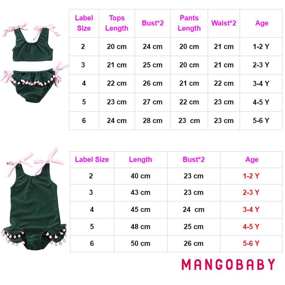 ♬MG♪-Toddler Kids Baby Girl Bikini Set Swimwear Swimsuit Beachwear Bathing Suit