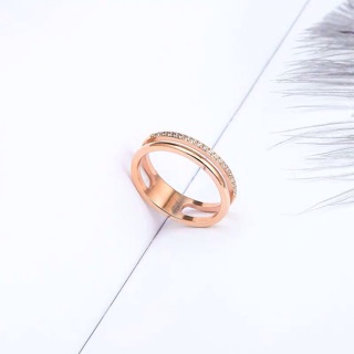 Nhẫn TiTan Ko Đen Soàn Tấm