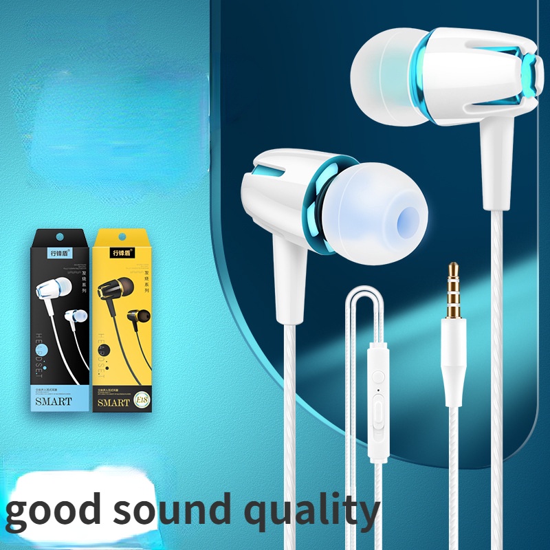 Tai Nghe Nhét Tai Jack 3.5mm Có Micro Và Điều Chỉnh Âm Lượng Tiện Dụng
