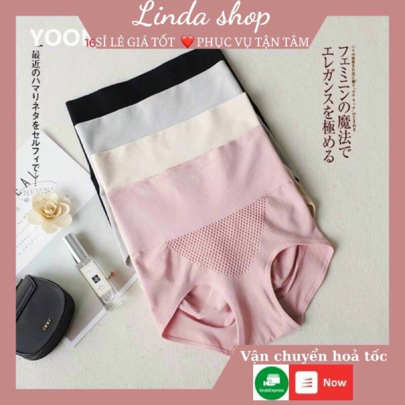 Combo 10  quần kháng khuẩn cạp cao gen bụng hangg thái lan