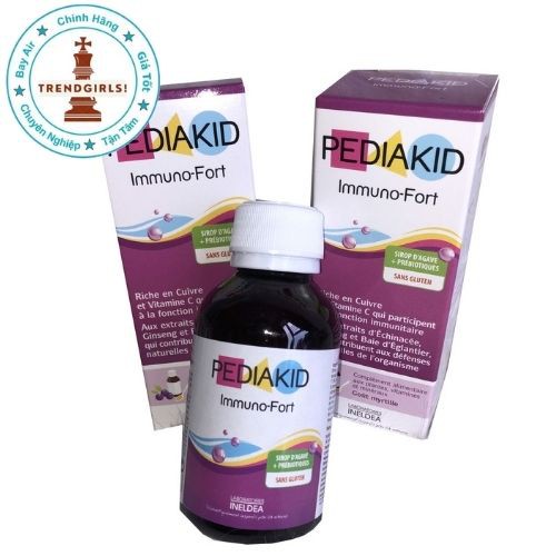 Siro Pediakid Immuno Fortifiant, Pháp (125ml) giúp tăng cường sức đề kháng từ sơ sinh và người lớn - Trend girls online