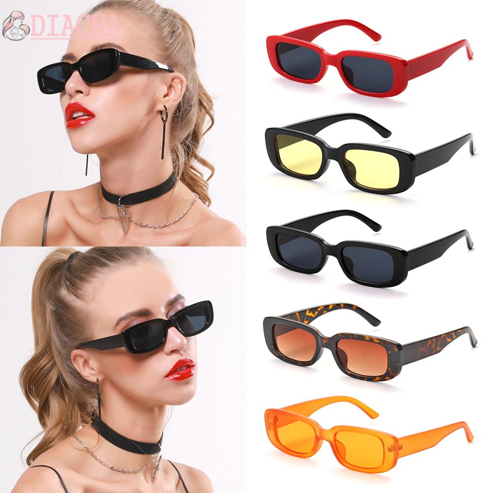 Kính mát gọng vuông chống tia UV400 thời trang sành điệu cho nữ