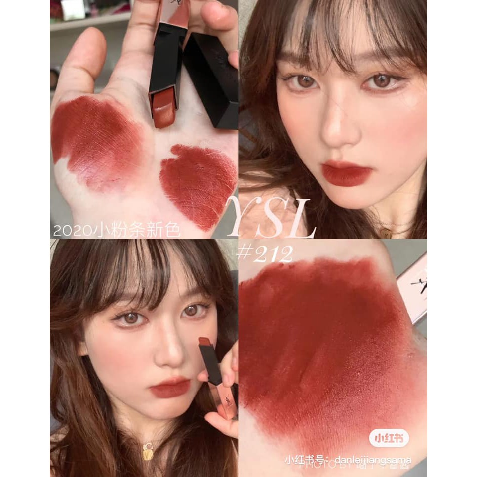 Son YSL Rouge Pur Couture The Slim Glow Matte 202, 211, 214 | BigBuy360 - bigbuy360.vn