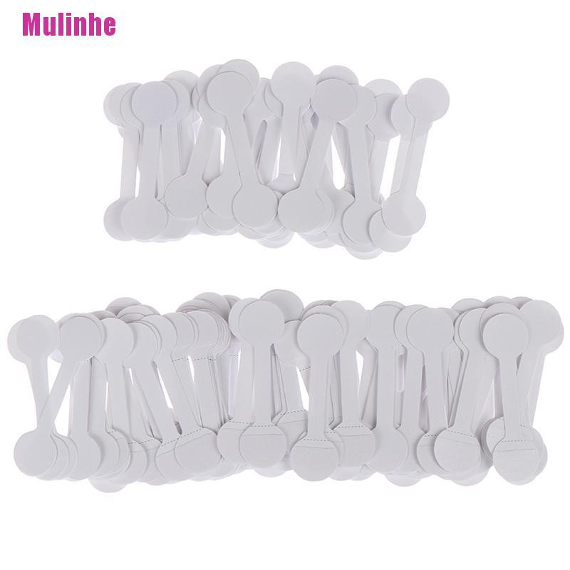 Cuộn 50 / 100 nhãn giấy hình tròn chuyên dụng làm trang sức DIY