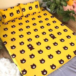 SÉT GA GỐI POLY COTTON XUẤT HÀN