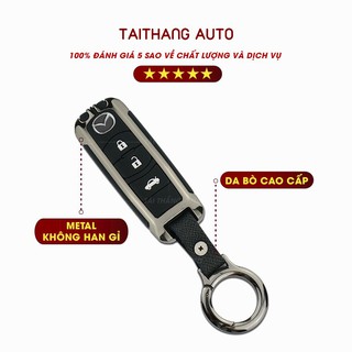 Ốp chìa khóa mazda, bọc chìa khóa mazda 3, mazda 6, mazda 2, mazda cx5, mazda cx8, chất liệu metal cao cấp
