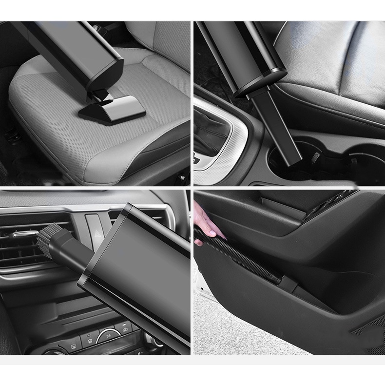 Máy hút bụi cầm tay mini  Hút Bụi Ô Tô Nệm Chăn Gối Lông Thú Hút Được Nhiều Loại Bụi Bẩn Ở Mọi Lúc