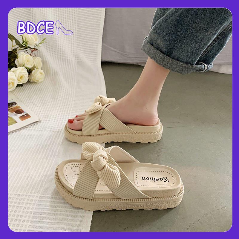 dép màu xanh lá cây hợp thời trang Giày Sandal Đế Dày Vải Lưới Thời Trang Nữ Tính
