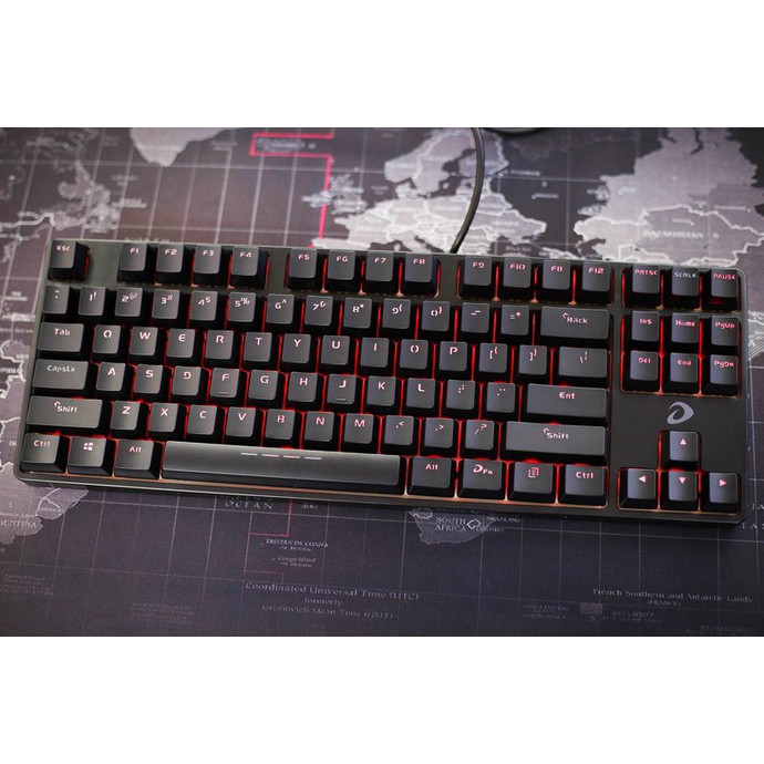 Bàn phím cơ DareU DK87 Black - Blue switch | BigBuy360 - bigbuy360.vn