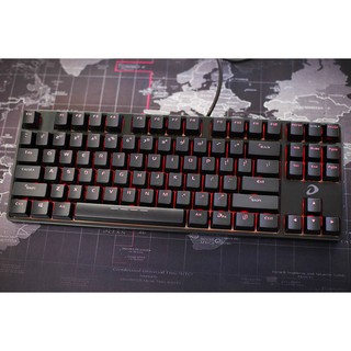 Bàn phím cơ DareU DK87 Black - Blue switch
