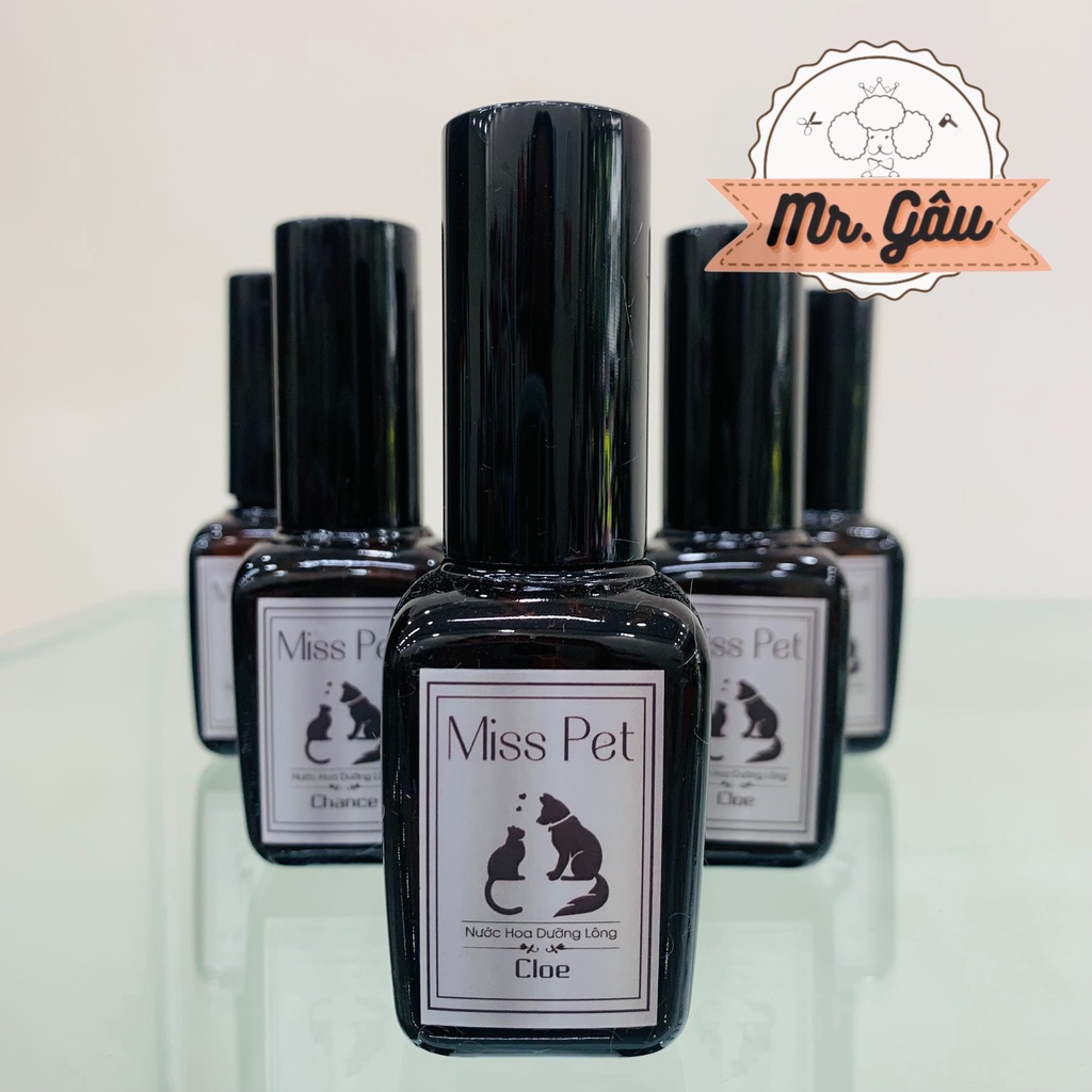 Nước hoa dưỡng lông cao cấp Miss Pet mùi siêu sang chảnh cho chó mèo