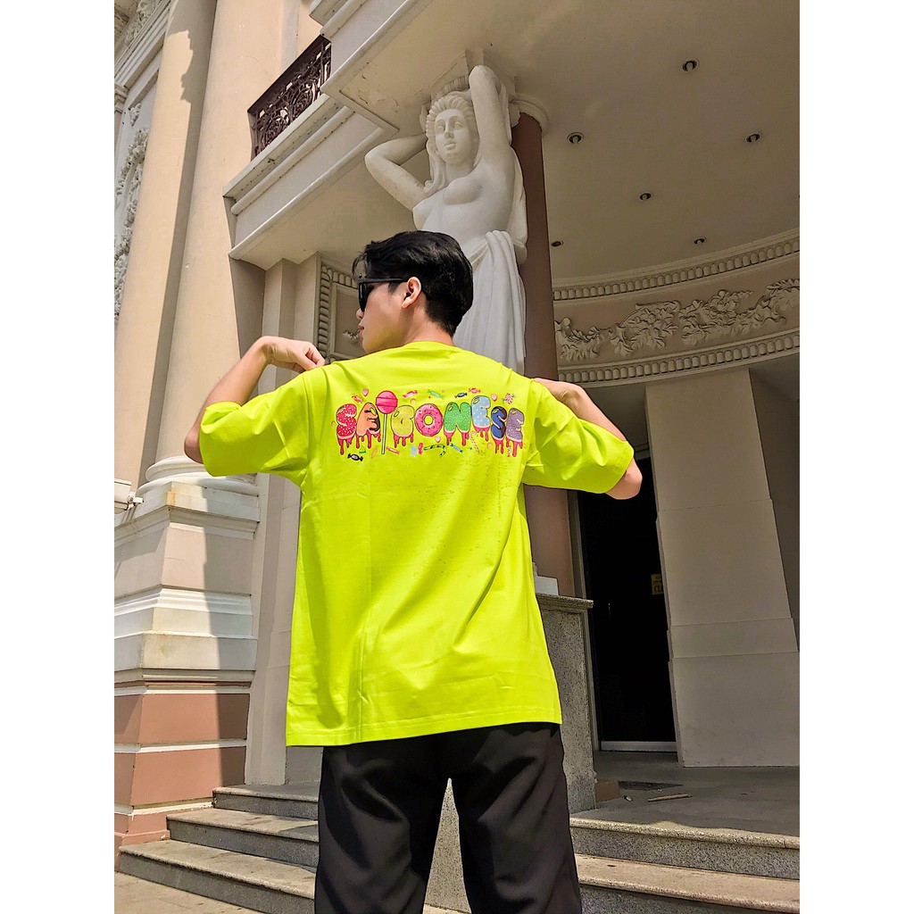 Áo Phông Form Rộng CanDy Nam Nữ Unisex Co Giản Dáng Tay Lỡ