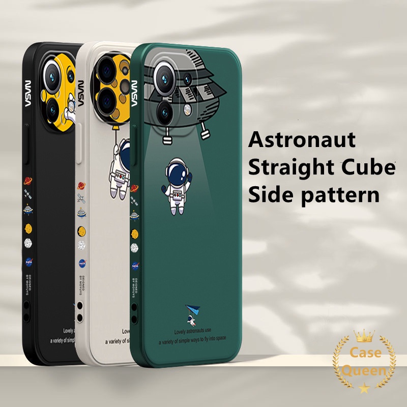 Ốp điện thoại hình phi hành gia cho XIAOMI REDMI NOTE9 NOTE8 NOTE10 10S 10PRO MAX POCO X3 NFC X3 PRO M3 REDMI 9C 9 9A 10 9T