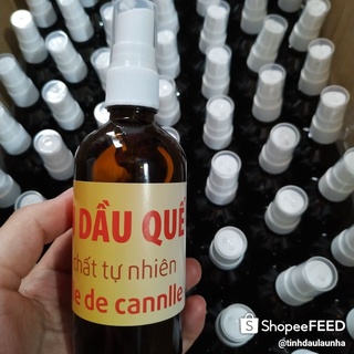 Combo 2 chai tinh dầu quế xịt phòng, chai 100ml