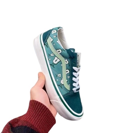 Giày Sneaker ORDER Undefeated x Vans Vault by Vans OG Old Skool LX Bistro Green