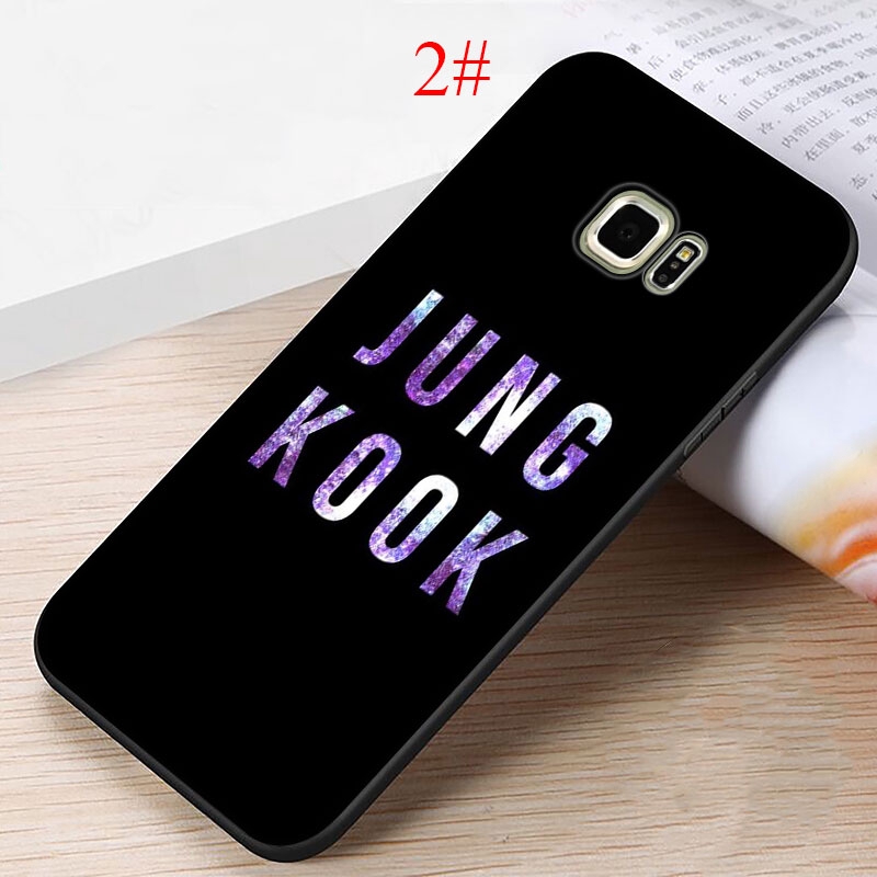 Ốp Điện Thoại Mềm Hình Jungkook Bts Cho Samsung S6 Edge A2 J4 Core J4 J6 S10 Plus J7 Duo J8 2018