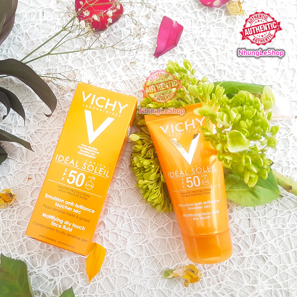 ⚡Chính hãng⚡ Kem chống nắng Vichy 50ml Indeal soleil SPF50+