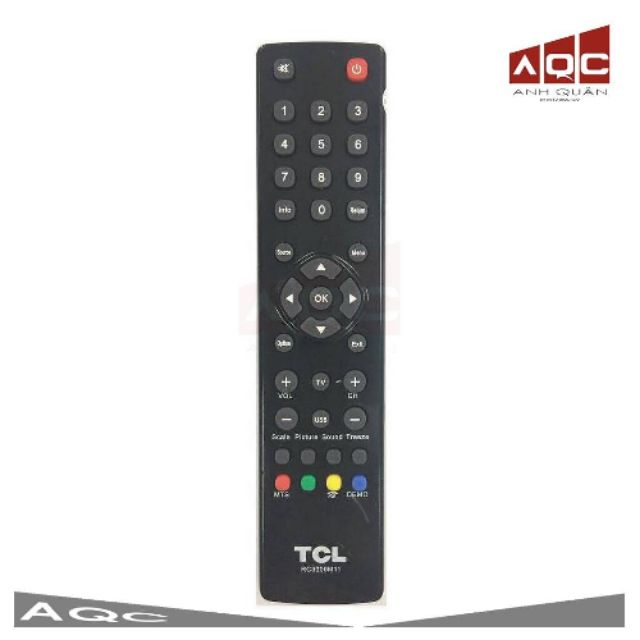 Điều khiển remote TIVI TCL LOẠI TV THƯỜNG MÃ RC300M11