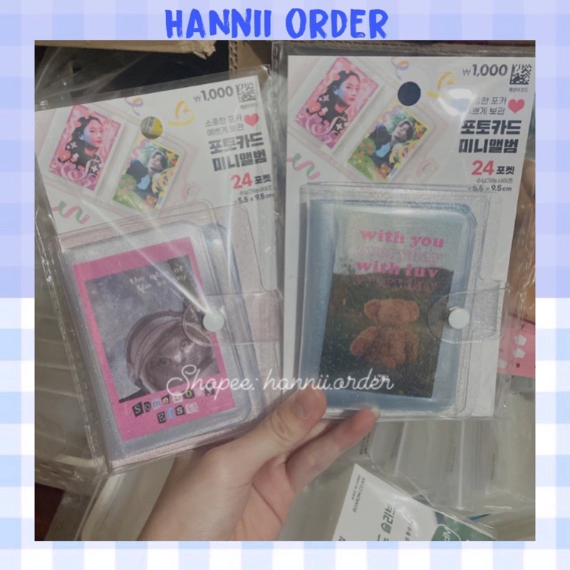 [DAISO HÀN] Collect book nhũ