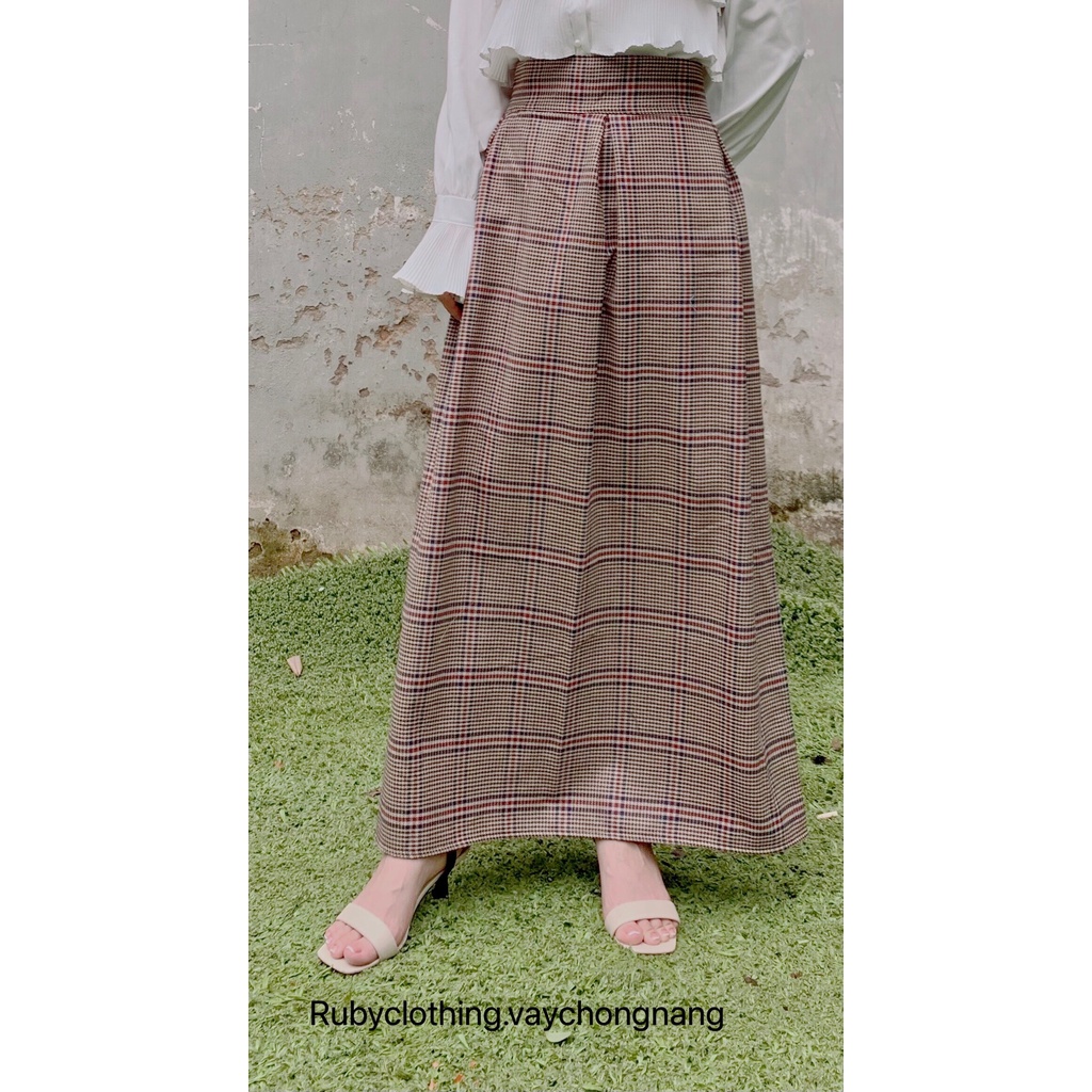 Váy Chống Nắng Miếng Dán Rubyclothing, Quây Che Nắng Thiết Kế Vải Bố Quần Tây Dày Mềm Nhiều Màu