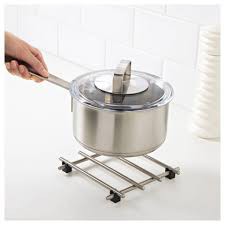 Lót nồi cách nhiệt INOX sang trọng thương hiệu Thụy Điển IKEA LAMPLIG