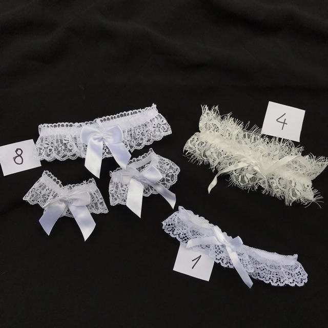 Vòng ren đùi cô dâu phong cách châu âu. Vòng đùi đẹp có thể biến tấu thành vòng cổ chocker