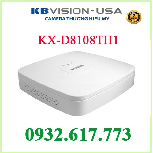 Đầu ghi KBVISION KX-D8108TH1