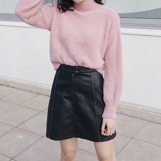 Chân váy da xịn