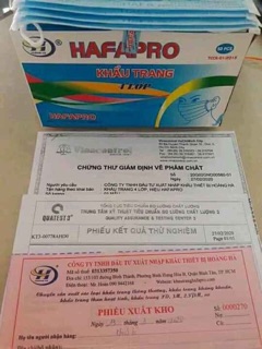 KHẨU TRANG 4 LỚP HAFAPRO
