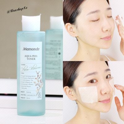 Nước Cân Bằng Mamonde Loại Bỏ Da Chết Cho Da Hỗn Hợp 250ml Aqua Peel Toner