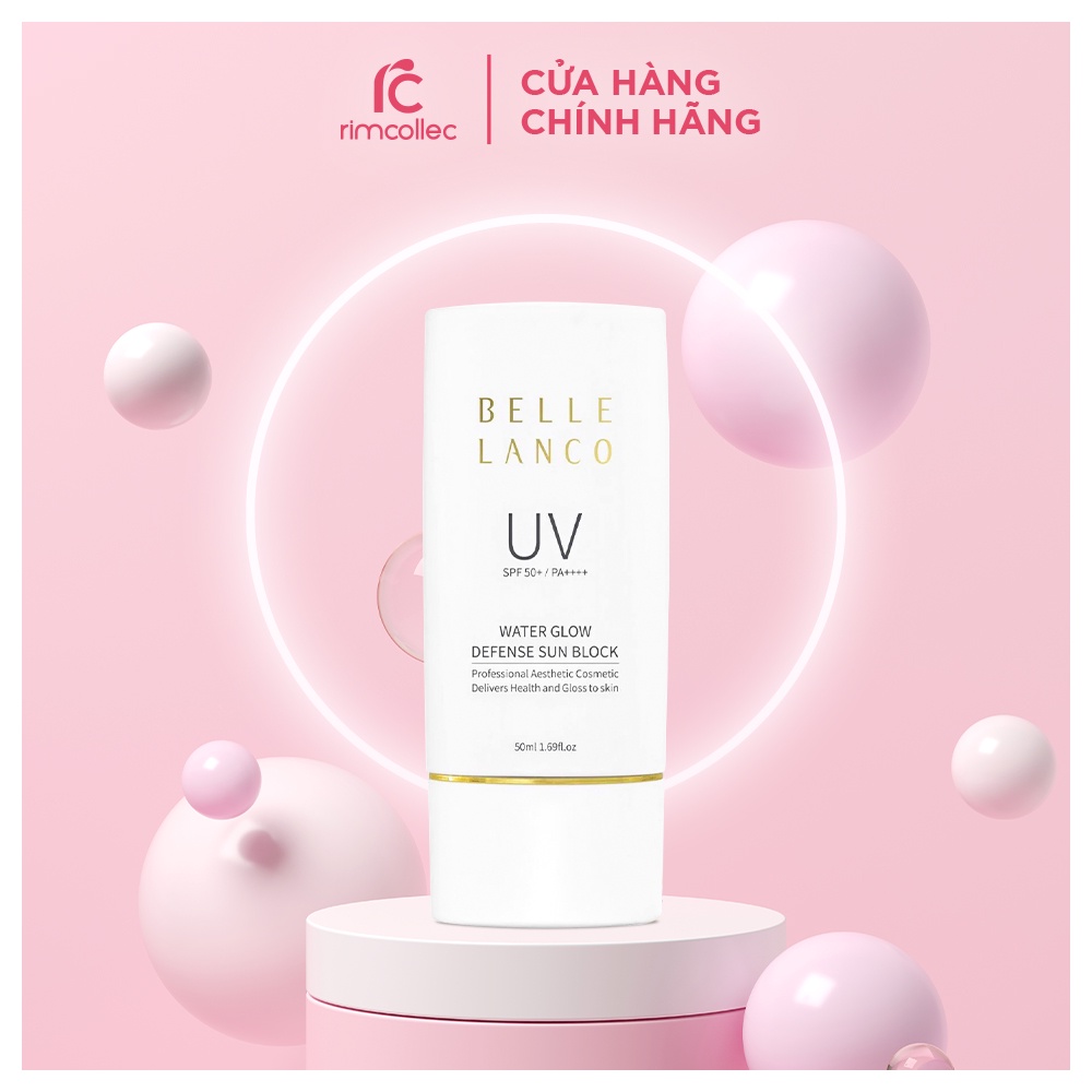 Kem chống nắng Belle Lanco UV Water Glow Defense Sun Block SPF50+ PA +++ 50ml