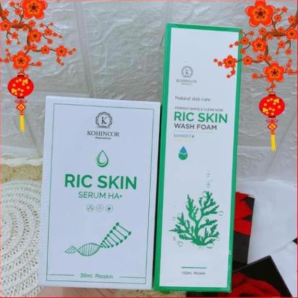 COMBO SERUM VÀ SỮA RỬA MẶT RIC SKIN KOHINOOR | BigBuy360 - bigbuy360.vn