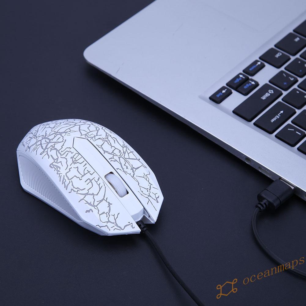 (3C) Chuột Gaming 3 Nút 2400dpi Có Đèn Nền | WebRaoVat - webraovat.net.vn