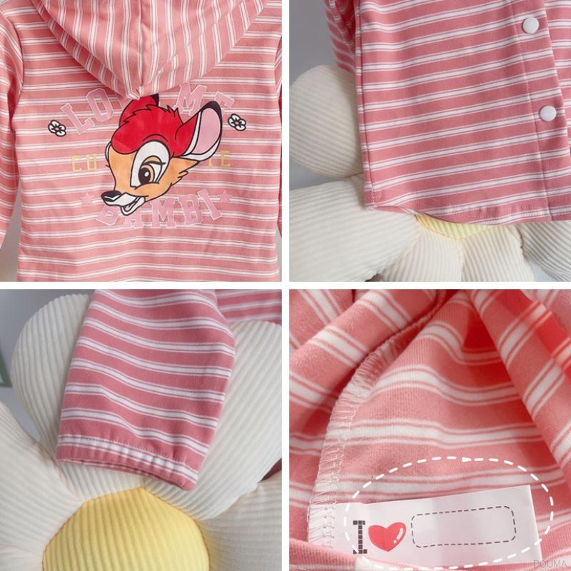 Áo khoác hoạ tiết hoạt hình phong cách Hàn Quốc thích hợp cho bé