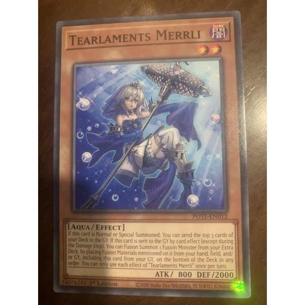 bài yugioh: tearlaments merrli