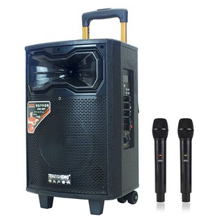 Loa kéo temeisheng qx-0831 tặng kèm 2 mic không dây