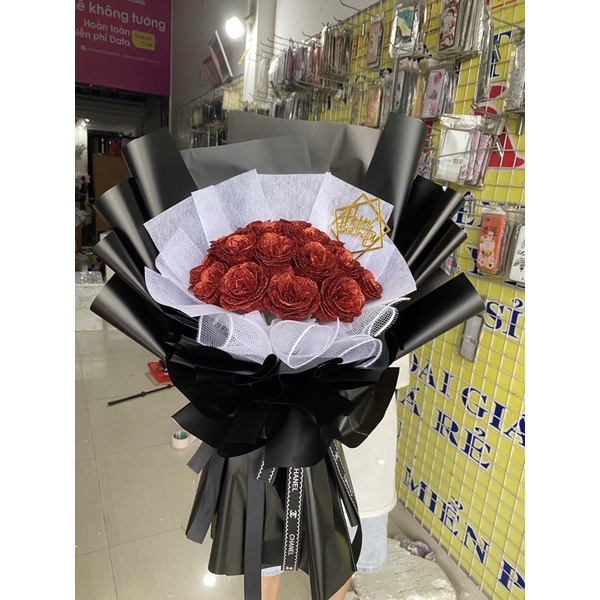 BÓ HOA NHŨ KIM TUYẾN GIÁ SỈ TỪ 8K/1 BÔNG, ( NHẮN TIN CHO SHOP KHI ĐẶT HÀNG )BÓTHEO YÊU CẦU CỰC  ĐẸP CỰC ( )