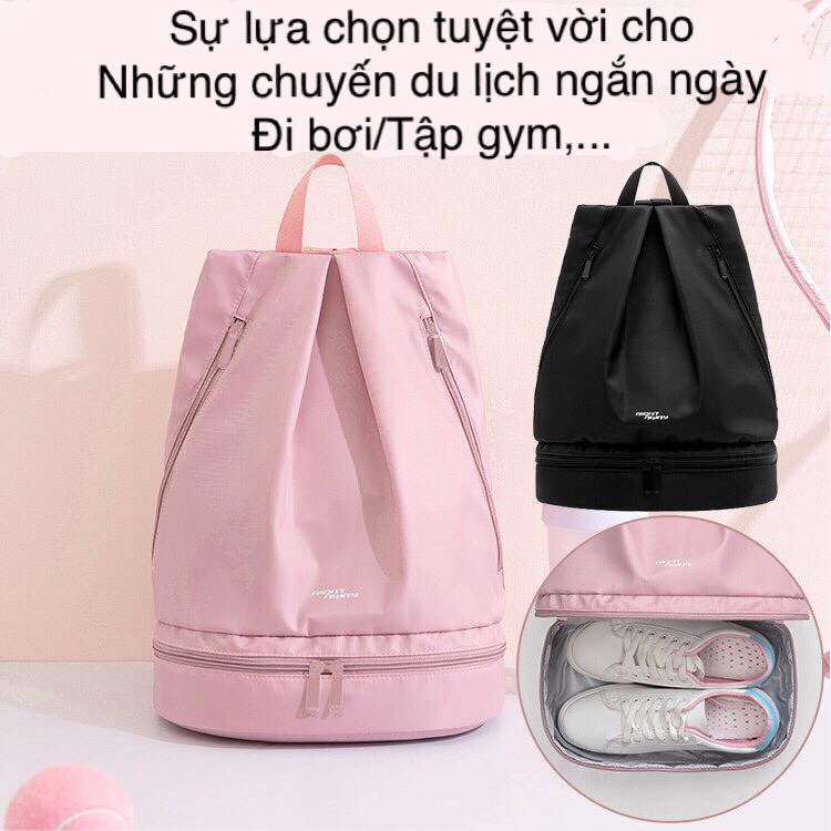 Bagworld Balo đi bơi tập gym chống nước cực tốt có ngăn đựng giày cao cấp