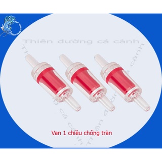 Van oxi 1 chiều chống tràn hồ cá-van oxi chống tràn nước vào máy oxi