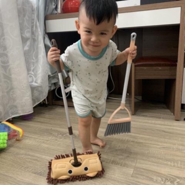 Đồ Chơi Trẻ Em, Bộ Chổi Lau Quét Nhà Mini, Dạy Trẻ Kỹ Năng Làm Việc Nhà, Đồ Chơi Cho Bé Từ 3 Đến 6 tuổi MIMON
