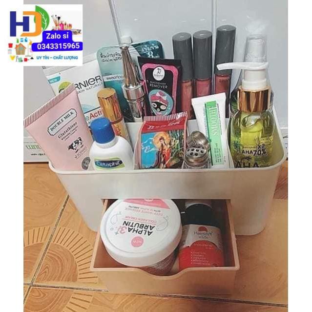 Kệ Mỹ Phẩm Nhựa Nhiều Ngăn Đă Năng