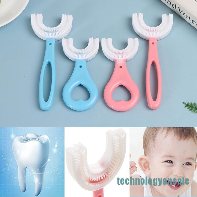 (Hàng Mới Về) Bàn Chải Đánh Răng An Toàn Hình Chữ u Chất Lượng Cao