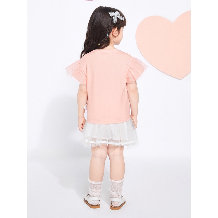 Áo thun tay bèo thời trang BALABALA - TODDLER dành cho bé gái 201222117019