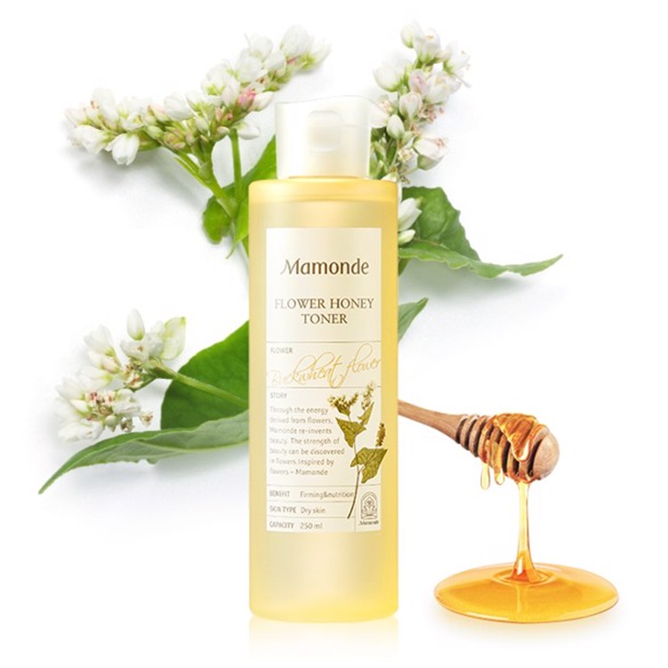 [Auth Hàn] Nước Hoa Hồng Mamonde Giúp Da Săn Chắc Mật Ong Mamonde Flower Honey Toner 250ml